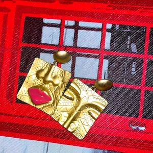 Retro Bohemian 14k Gold Plated Fashion Earrings!